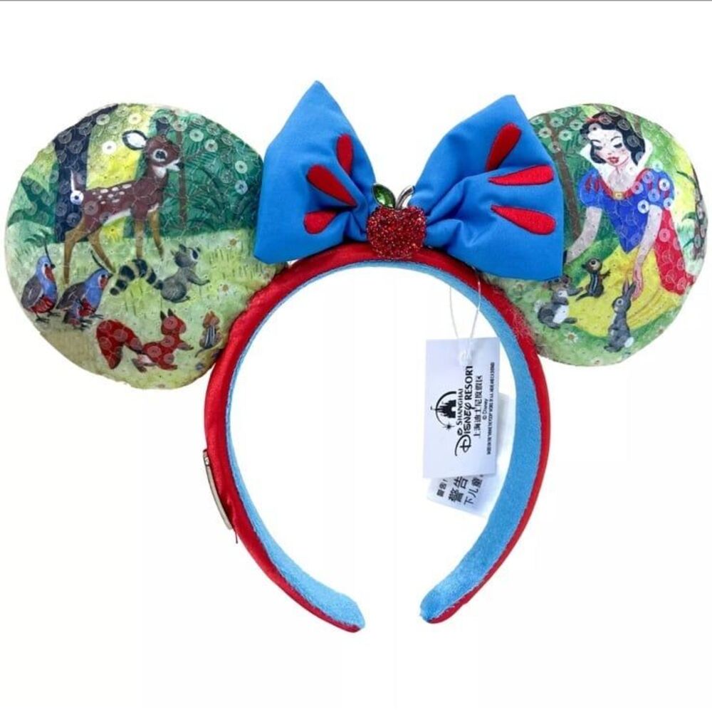 Snow White Disney Parks Mickey Ears Headband Special Edition 100 Decades